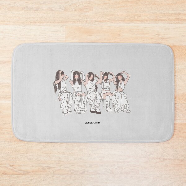 Item preview, LE SSERAFIM KPOP ART  designed and sold by cepluk.