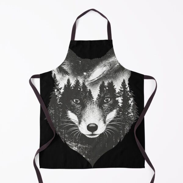 Item preview, Wolf galaxy art designed and sold by LittleLoopArt.