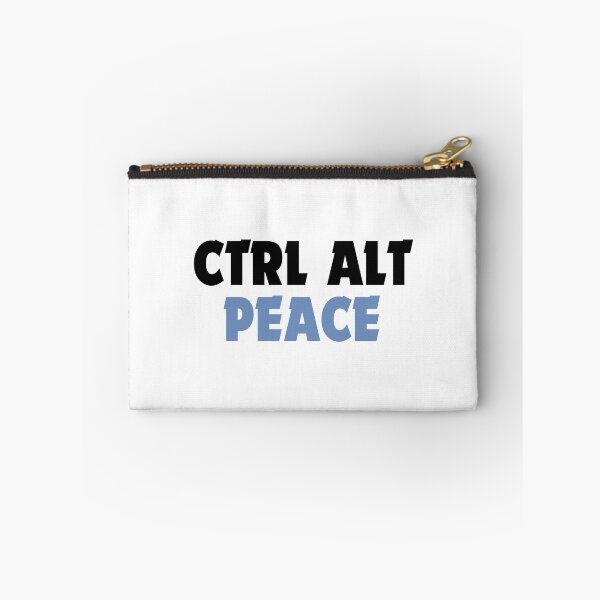 Artikelvorschau, Strg Alt Frieden – Minimalistisches Tastaturdesign für Ruhe und Gelassenheit entworfen und verkauft von DomKo10.