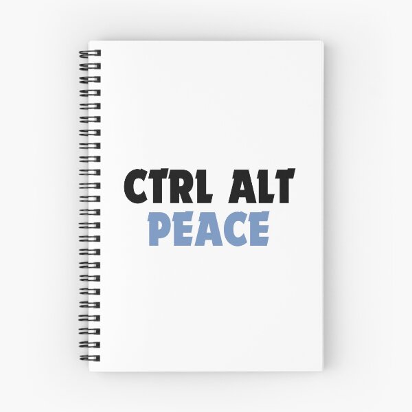 Item preview, Ctrl Alt Peace-Minimalist Keyboard Calm Design designed and sold by DomKo10.
