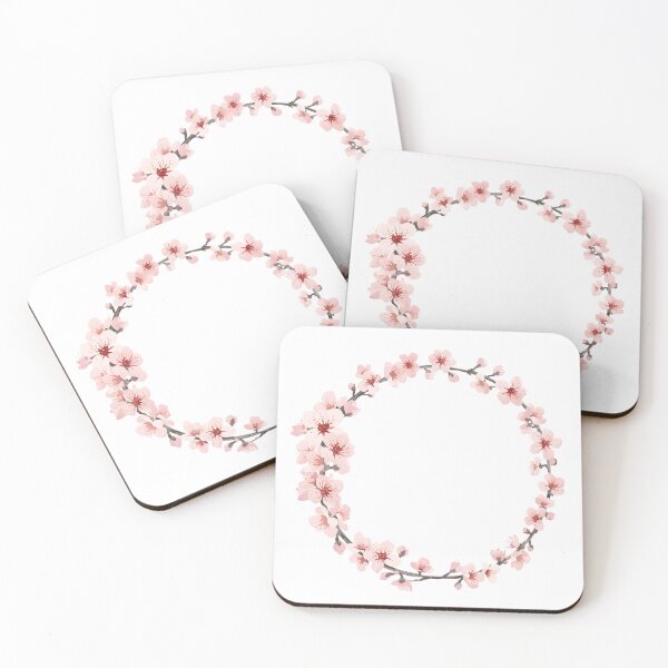 Item preview,  Wreath of sakura watercolor designed and sold by uunaa.