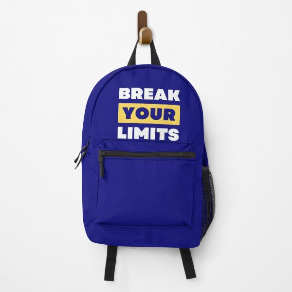 Item preview, Break Your Limits Typography – Bold Motivational Gym Quote Streetwear Design designed and sold by Rebel Weave.