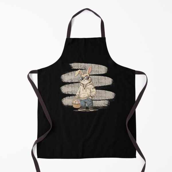 Item preview, Cool Easter Bunny with Sunglasses Holding Basket – Confident Funny Rabbit Design designed and sold by Xatutik.art.