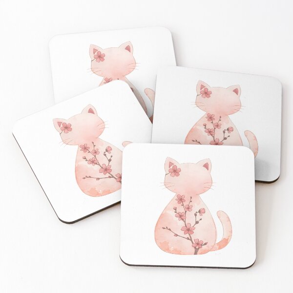 Item preview,  Cat and sakura designed and sold by uunaa.