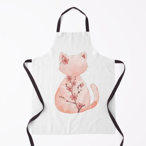 Item preview, Cat and sakura designed and sold by uunaa.