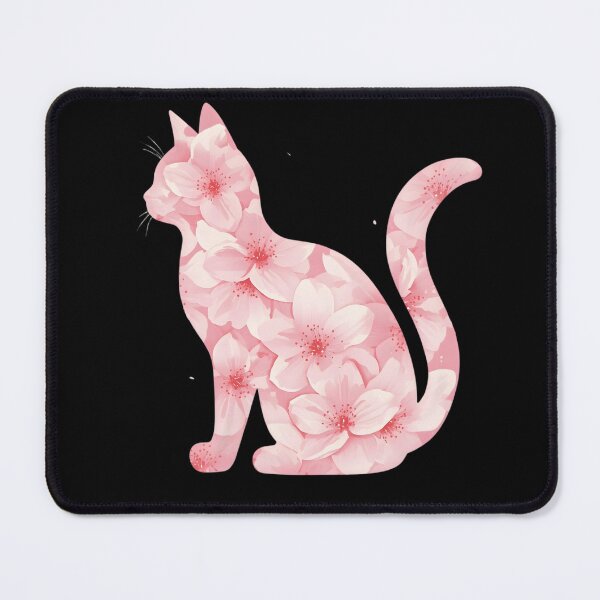 Item preview, Cat and  Cherry Blossoms designed and sold by uunaa.