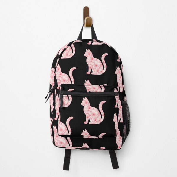 Item preview, Cat and Cherry Blossoms designed and sold by uunaa.