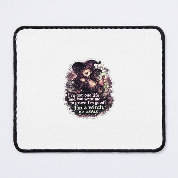 Item preview, Funny Witch Sticker – I’m a Witch Go Away Dark Humor Gothic Aesthetic designed and sold by VNyA.