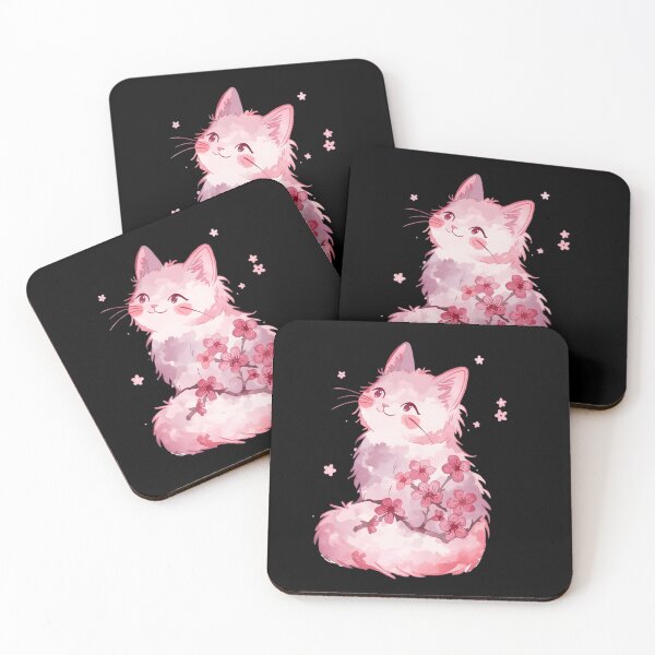 Item preview,  Cat and sakura designed and sold by uunaa.