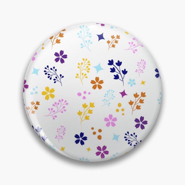 Artikelvorschau, Niedliches, farbenfrohes Blumenmuster im minimalistischen Design entworfen und verkauft von CharmingArt23.