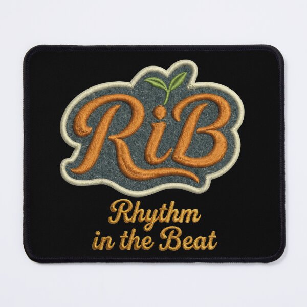 Item preview, Vintage Sunset Orange Felt Patch Varsity Logo designed and sold by Rib-Brand.