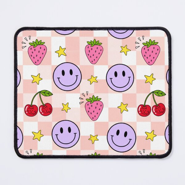 Item preview, Smile face fruits pattern designed and sold by FurryFantasy.
