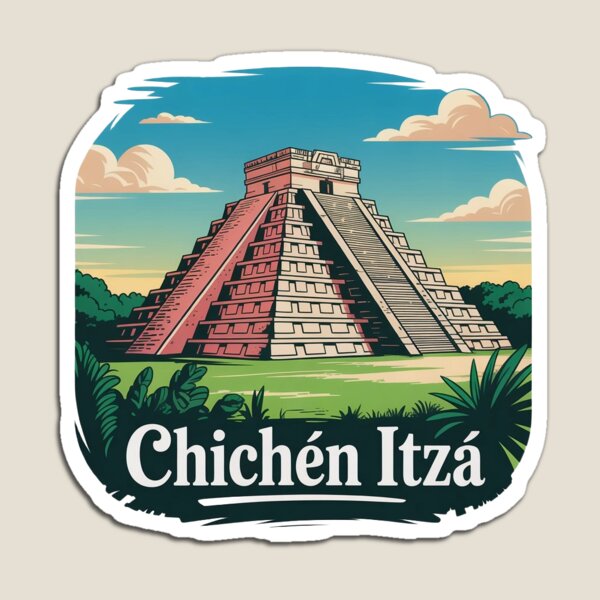 Item preview, Chichén Itzá Mayan city designed and sold by BABA1655.