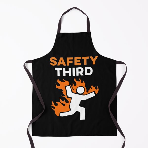 Item preview, Safety Third Funny Work humor designed and sold by Hedoraxe.