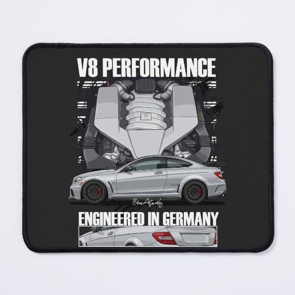 Item preview, German V8 Biturbo Coupe – Premium Performance Illustration designed and sold by BronArtworks.