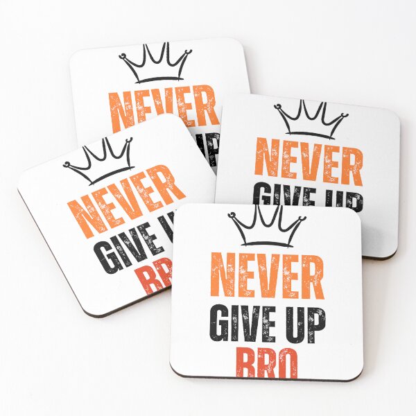 Item preview, Don't give up, brother designed and sold by FoxinhoSoumaila.