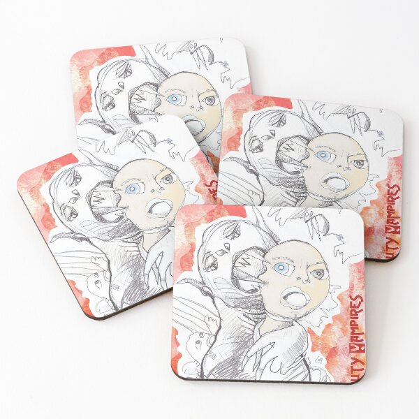 Item preview, Beauty Vampires - Eating Dolls (Painting by ACCI) designed and sold by VanyssaGraphics.
