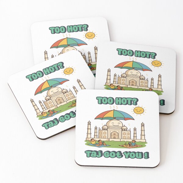 Item preview, Too Hot Taj Got You | Funny Taj Mahal Summer Heat India Travel Humor designed and sold by Globalcitytees.