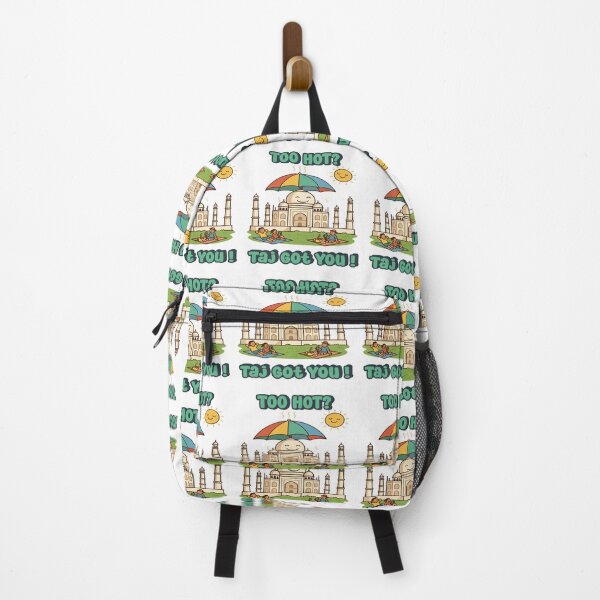 Item preview, Too Hot Taj Got You | Funny Taj Mahal Summer Heat India Travel Humor designed and sold by Globalcitytees.