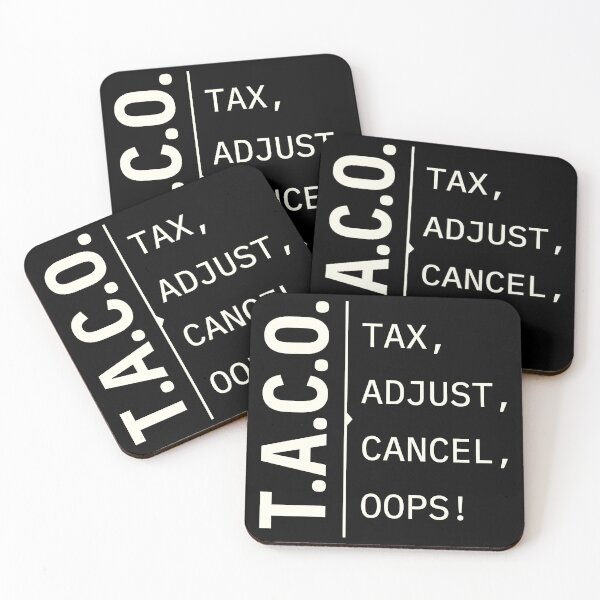 Item preview, T.A.C.O. Viral Political Acronym Policy Parody designed and sold by FlashCraft Design.