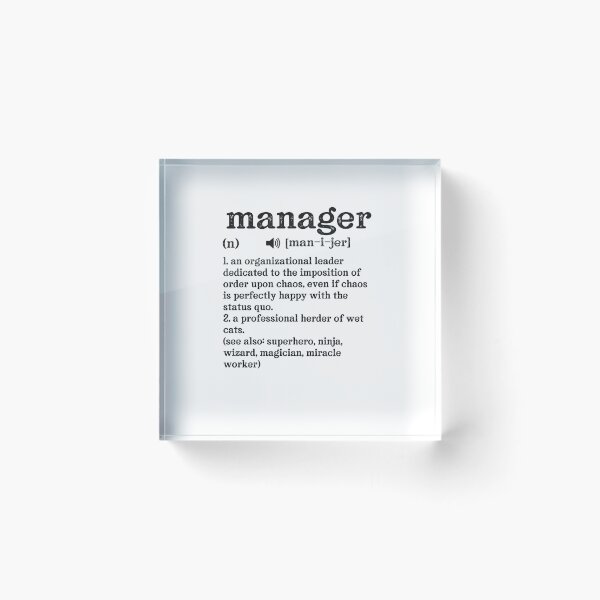 Item preview, Funny Manager Definition designed and sold by TeesYouWant.