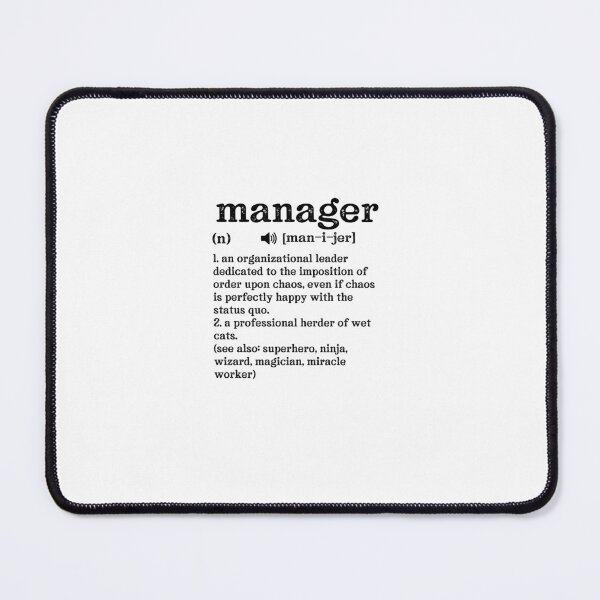 Item preview, Funny Manager Definition designed and sold by TeesYouWant.