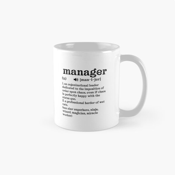 Item preview, Funny Manager Definition designed and sold by TeesYouWant.