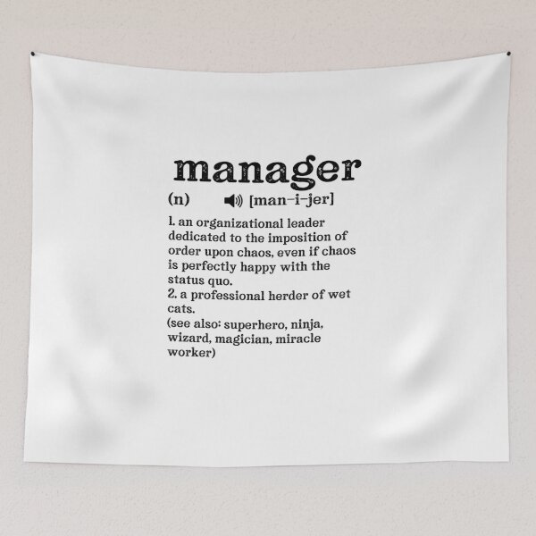 Item preview, Funny Manager Definition designed and sold by TeesYouWant.