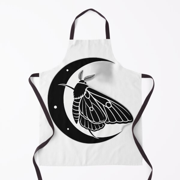 Item preview, Moon Moth Crescent Seal designed and sold by IllumeInk.