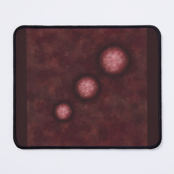 Item preview, Three sister planets on a cloudy burgundy background designed and sold by Cherevan.
