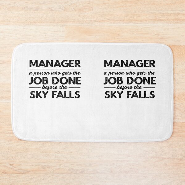 Item preview, Manager Gets The Job Done designed and sold by TeesYouWant.