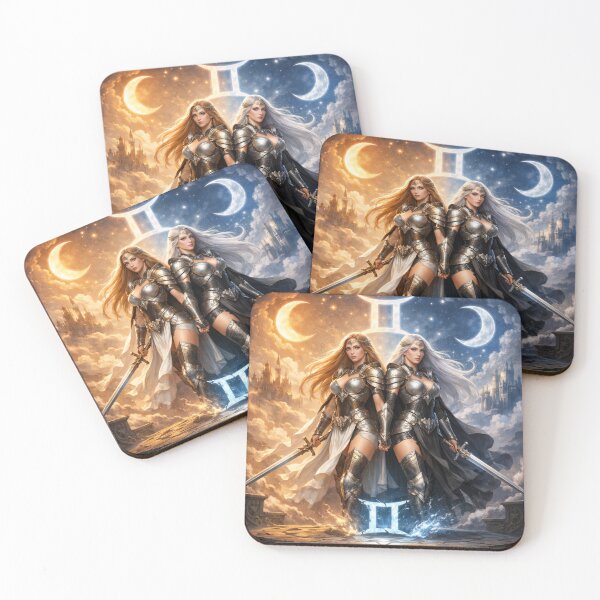 Item preview, Twin Warriors of the Gemini Sign designed and sold by Bai Lesloy.