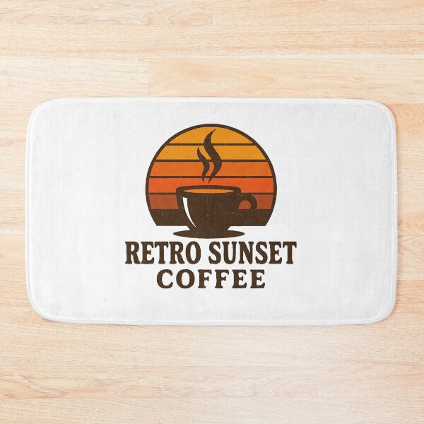 Artikelvorschau, Retro Sunset Coffee Logo entworfen und verkauft von OwnYourMood.