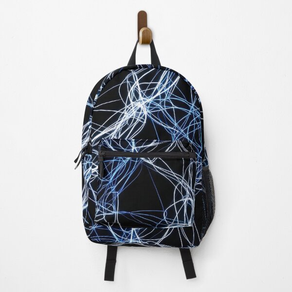 Item preview, Intense Neural Web Blue Cyber-Noir designed and sold by AURA - Curated Excellence.