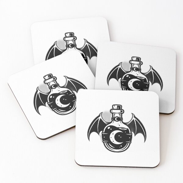 Item preview, Batwing Potion Moon Crest designed and sold by IllumeInk.