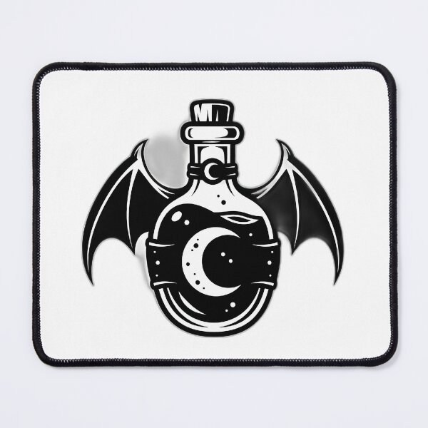 Item preview, Batwing Potion Moon Crest designed and sold by IllumeInk.