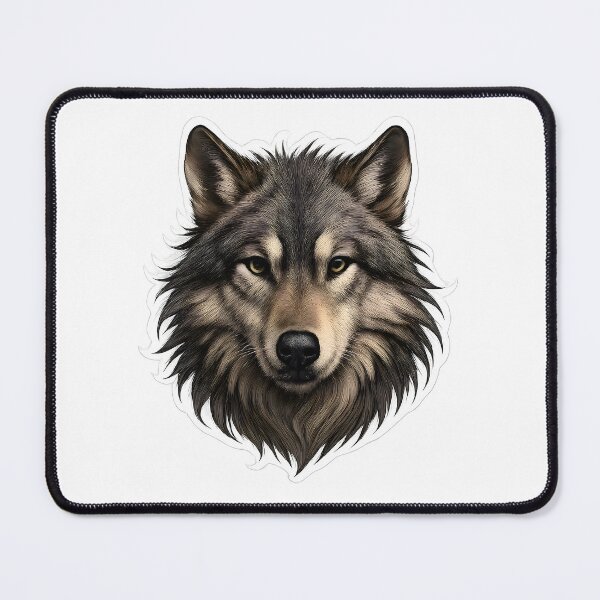 Item preview, Realistic Wolf Portrait designed and sold by Yomere.