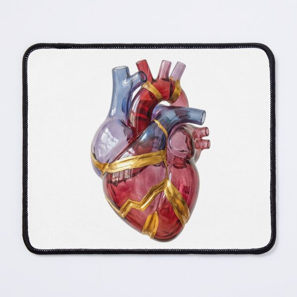 Item preview, Kintsugi Glass Heart designed and sold by Maangata Art.