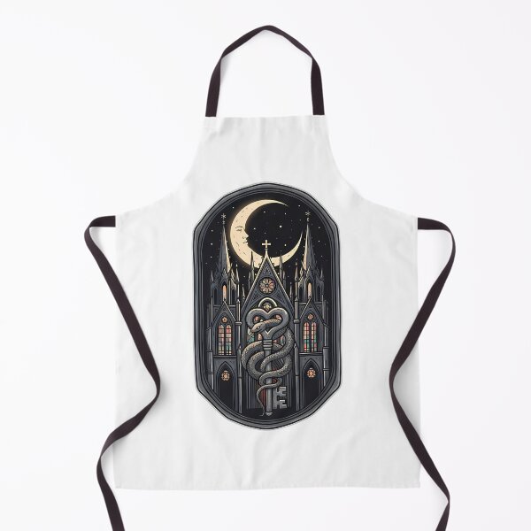 Item preview, Moon Cathedral Serpent Key Emblem designed and sold by IllumeInk.