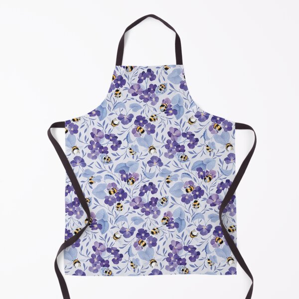 Item preview, Bumblebees in the land of violets designed and sold by LixyDesign.