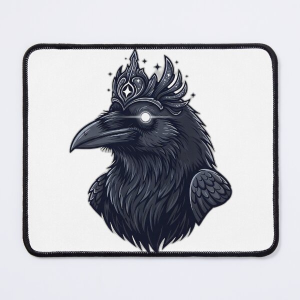 Item preview, Raven Familiar Night Crest Dark designed and sold by IllumeInk.