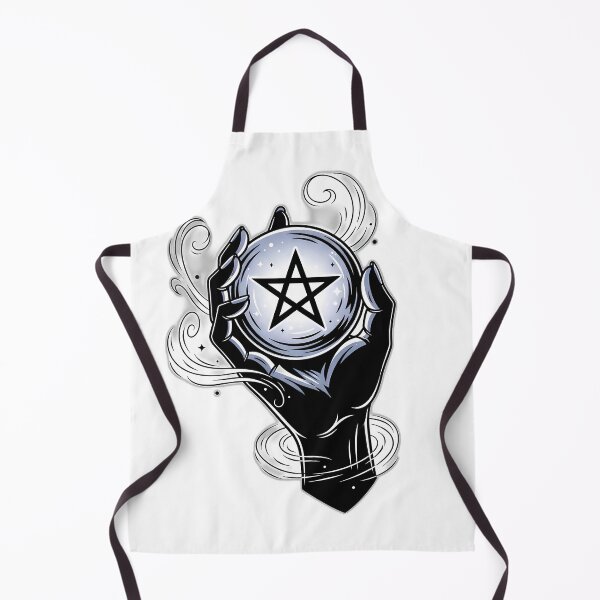 Item preview, Witch Hand Star Orb Emblem designed and sold by IllumeInk.