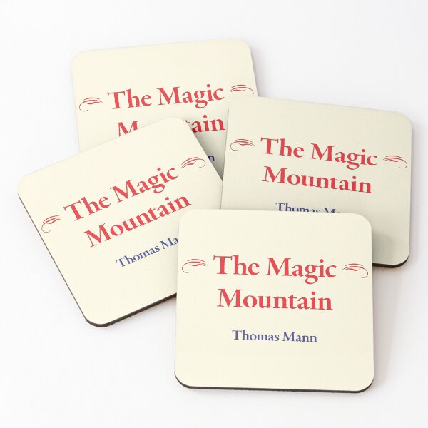 Item preview, Thomas Mann, The Magic Mountain designed and sold by CharlottePlaceArt.