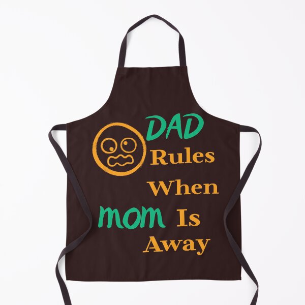 Item preview, Dad Rules When Mom is Away Funny Fatherhood T-Shirt designed and sold by bozet.