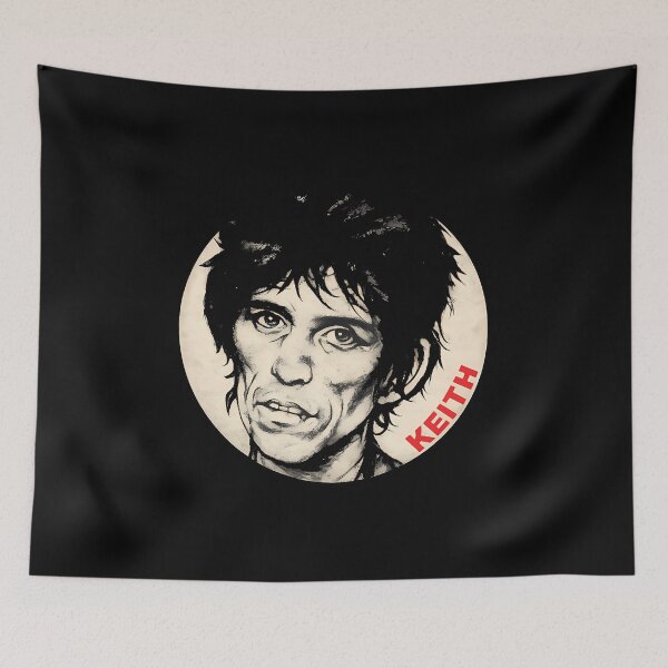 Item preview,  Keith Richards Pin designed and sold by ‪Mouad Elfettachi.