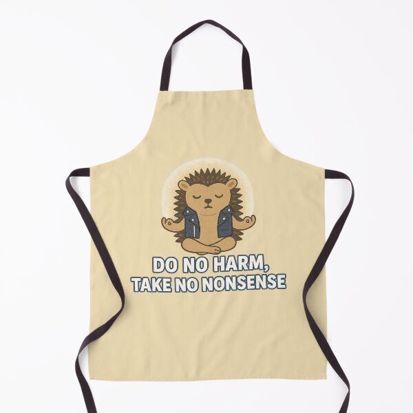 Item preview, Zen Punk Hedgehog: Do No Harm, Take No Nonsense designed and sold by ChirpInc.