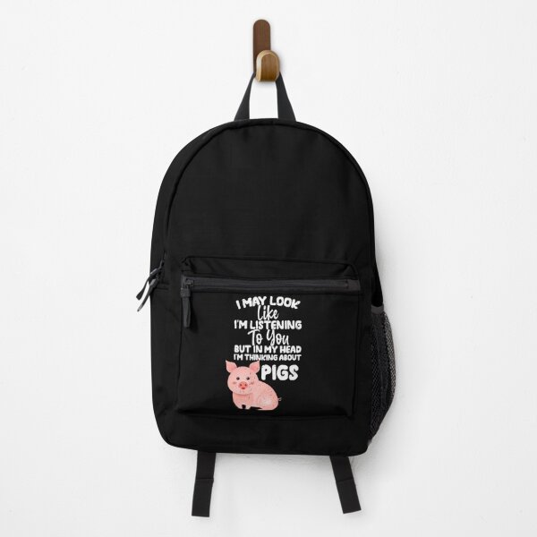 Item preview, I May Look Like I'm Listening To You But In My Head I'm Thinking About Pigs designed and sold by GabbyKash.
