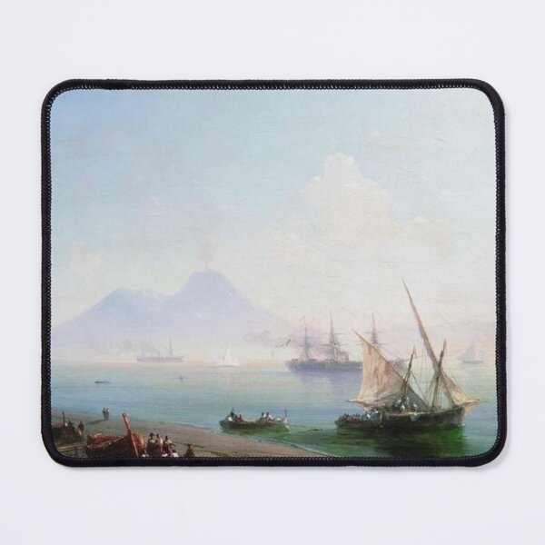 Item preview, The Bay of Naples in the morning designed and sold by SharonTheFirst.