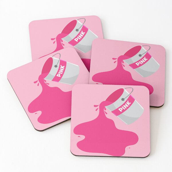 Item preview, Modern Pink Paint Bucket Spill - Vibrant Artist Aesthetic designed and sold by SolutionsArt.