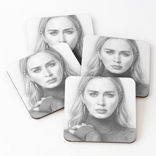 Item preview, Black and White Female Celebrity Pencil Portrait | Realistic Monochrome Portrait Drawing | Elegant Hand-Drawn Art designed and sold by Leon Woods Pencil Art.